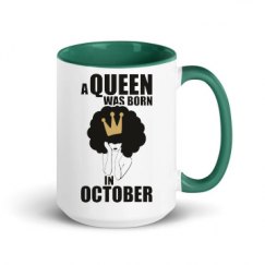 15oz Ceramic Mug with Color Inside