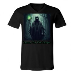 Unisex V-Neck Jersey Tee