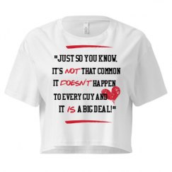 Ladies Festival Cali Crop Top Tee