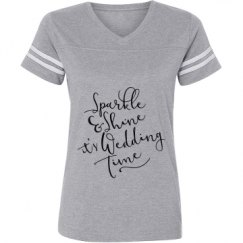 Ladies Relaxed Fit Vintage Sports Tee