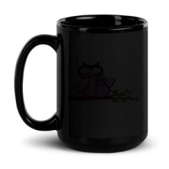 15oz Black Glossy Mug