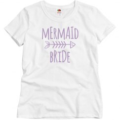 mermaid bride tee