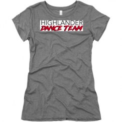 Ladies Slim Fit Super Soft Triblend Tee