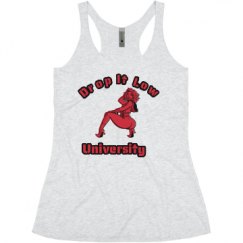 Ladies Slim Fit Super Soft Racerback Triblend Tank