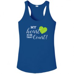 Ladies Athletic Performance Racerback Tank