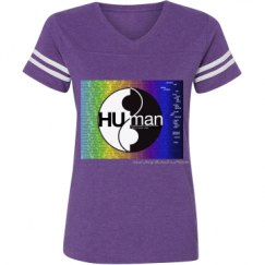 Ladies Relaxed Fit Vintage Sports Tee