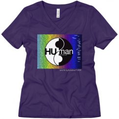 Ladies Relaxed Fit V-Neck Tee