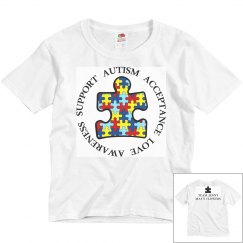 Youth TEAM JENNY Autism Shirt 