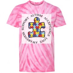 Youth Tie-Dye Cyclone Pinwheel Tee