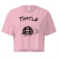 Ladies Festival Cali Crop Top Tee