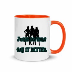 11oz Ceramic Mug with Color Inside