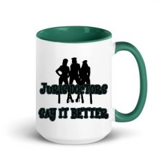 15oz Ceramic Mug with Color Inside