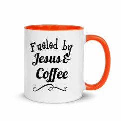 11oz Ceramic Mug with Color Inside