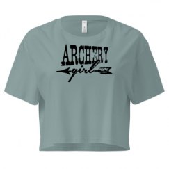 Ladies Festival Cali Crop Top Tee