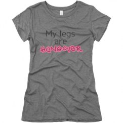 Ladies Slim Fit Super Soft Triblend Tee