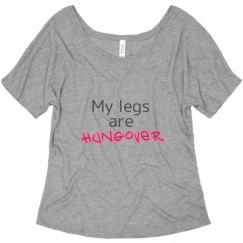 Ladies Flowy Slouchy Tee