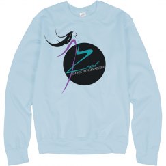 Light Blue Sweat shirt with Zeal Logo