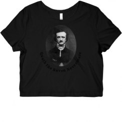 Ladies Slim Fit Crop Top Tee