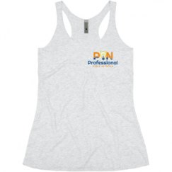 Ladies Slim Fit Super Soft Racerback Triblend Tank