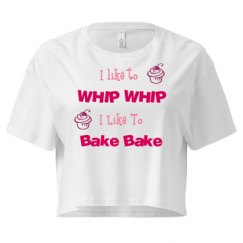 Ladies Festival Cali Crop Top Tee