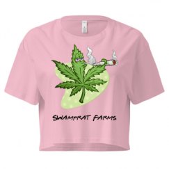 Ladies Festival Cali Crop Top Tee