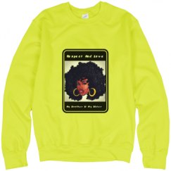 Unisex Neon Crewneck Sweatshirt