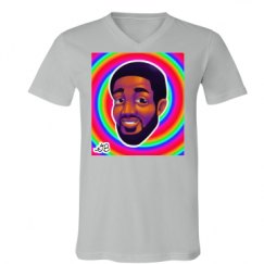 Unisex V-Neck Jersey Tee