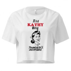 Ladies Festival Cali Crop Top Tee