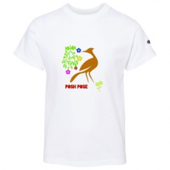 Youth Champion Short Sleeve Tagless Tee