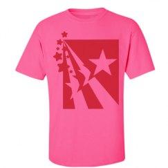 Unisex Ultra Cotton Safety Neon Crewneck Tee