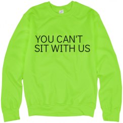 Unisex Neon Crewneck Sweatshirt