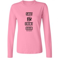 Ladies Relaxed Fit Basic Long Sleeve Tee