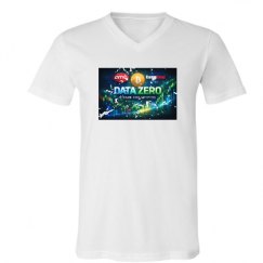 Unisex V-Neck Jersey Tee