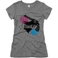 Ladies Slim Fit Super Soft Triblend Tee