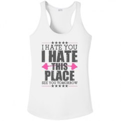 Ladies Athletic Performance Racerback Tank