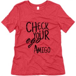 Ladies Relaxed Fit Super Soft Triblend Tee