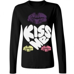 Ladies Relaxed Fit Basic Long Sleeve Tee