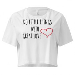 Ladies Festival Cali Crop Top Tee