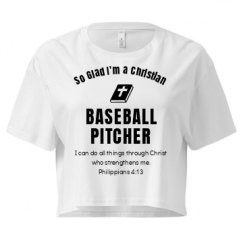 Ladies Festival Cali Crop Top Tee