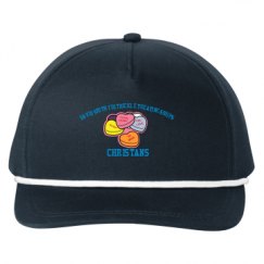 Snapback Five-Panel Rope Hat