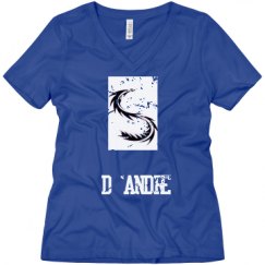 Ladies Relaxed Fit V-Neck Tee