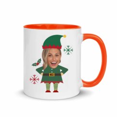 11oz Ceramic Mug with Color Inside