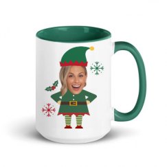 15oz Ceramic Mug with Color Inside