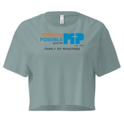 Ladies Festival Cali Crop Top Tee