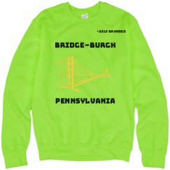 Unisex Neon Crewneck Sweatshirt