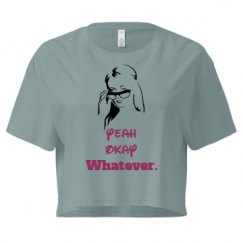 Ladies Festival Cali Crop Top Tee