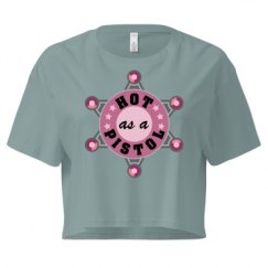 Ladies Festival Cali Crop Top Tee