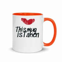 11oz Ceramic Mug with Color Inside