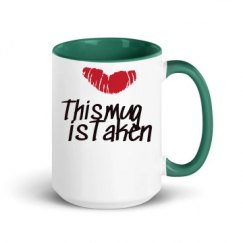 15oz Ceramic Mug with Color Inside