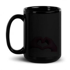 15oz Black Glossy Mug